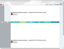 Tablet Screenshot of prestigemedicare.com